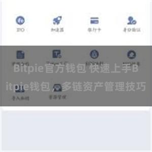 Bitpie官方钱包 快速上手Bitpie钱包，多链资产管理技巧