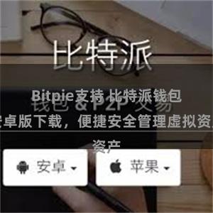 Bitpie支持 比特派钱包安卓版下载，便捷安全管理虚拟资产