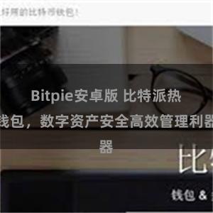 Bitpie安卓版 比特派热钱包，数字资产安全高效管理利器