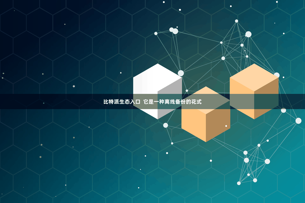 比特派生态入口 它是一种离线备份的花式